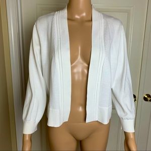 Black Label by Evan Picone Shrug Cardigan Sz XL